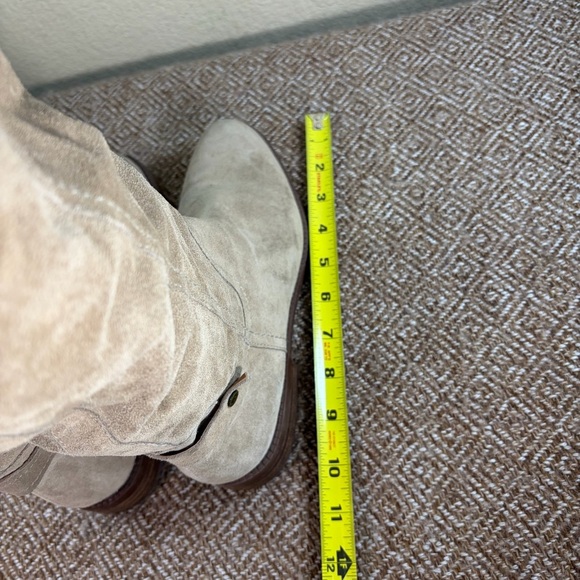 Sarto by Franco Sarto Coley Knee High Riding Boot Sz 7M Suede Leather Boho Party - Picture 9 of 11